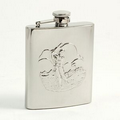 Stainless Golfer Flask - 8 Oz.